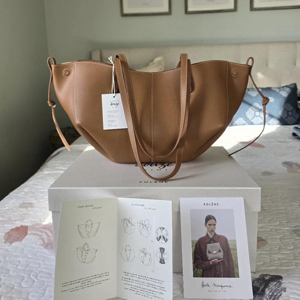 Polene Tan Shoulder Bag - Picture 2 of 15